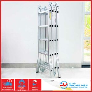 Thang nhôm gấp 4 đoạn Sumika SK605