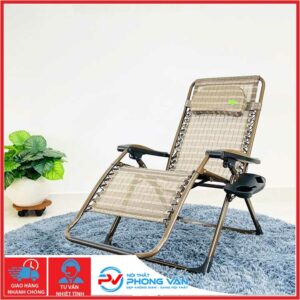 Ghế xếp thư giãn SUMIKA 638 - bề rộng 73cm, tải trọng 300kg