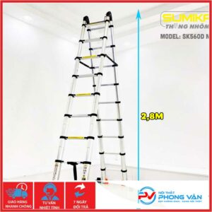 Alternative view of Thang rút nhôm đôi Sumika SK560D NEW (2.8M+2.8M)
