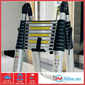 Alternative view of Thang nhôm rút đôi Sumika SK760D NEW (Màu đen - 3.8M+3.8M)