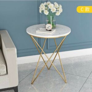 Alternative view of Bàn tab tròn chân sao mặt kính SAO08