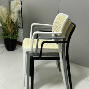 Alternative view of Ghế Cafe Nhựa Giả Mây Cao Cấp GN03DP