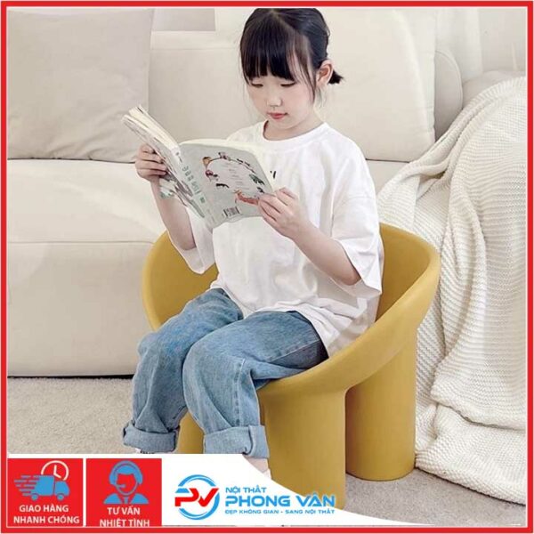 Ghế Roly Poly Armchair decor phong cách Hàn Quốc