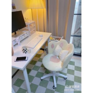 Alternative view of Ghế xoay trang điểm, ghế trẻ em decor Mèo hồng xinh xắn