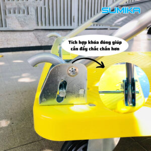 Alternative view of Xe đẩy hàng sàn nhựa SUMIKA T500 (tải trọng 500kg)