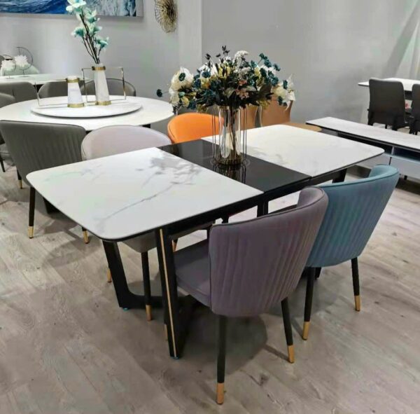 Bộ Bàn Ghế Ăn Nhập Khẩu Cao Cấp Có Bếp Từ VN37