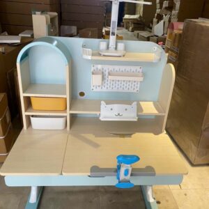 Alternative view of Bộ bàn ghế học sinh chống gù AngelKids PVS07-CO2 ( gỗ tự nhiên, size 1m)