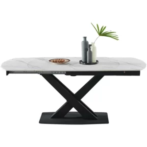 Alternative view of BỘ BÀN ĂN THÔNG MINH RÚT GỌN MẶT ĐÁ CERAMIC CAO CẤP VN010