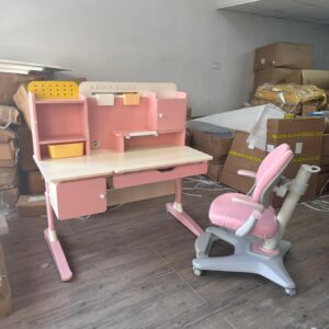 Alternative view of Bộ bàn ghế học sinh thông minh chống gù AngelKids PVS05-CO7 size 1m2 gỗ tự nhiên