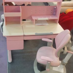 Alternative view of Bộ bàn ghế học sinh thông minh chống gù VinaKids PVS02-CO7 size 1m2 gỗ tự nhiên