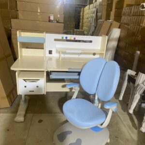 Alternative view of Bộ bàn ghế học sinh thông minh chống gù  VinaKids PVS01-CO6 size 1m2 gỗ tự nhiên