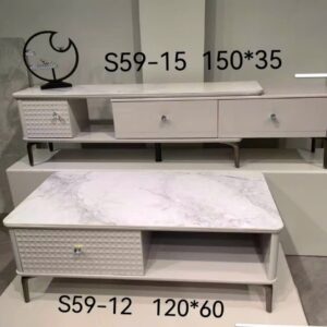 COMBO BÀN TRÀ – KỆ TIVI NHẬP KHẨU CAO CẤP VENUS1319