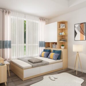 Giường thông minh kết hợp tủ quần áo VN-GN-236