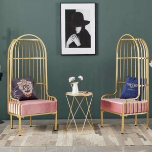 Alternative view of GHẾ LỒNG CHIM DECOR CAO CẤP VN-DCOR01