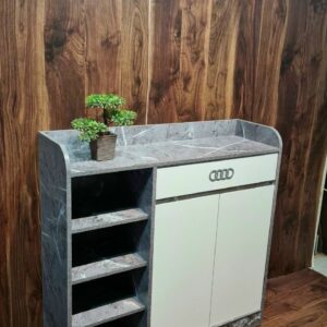 Alternative view of TỦ GIÀY GỖ MDF GIẢ ĐÁ VN-TGVD01