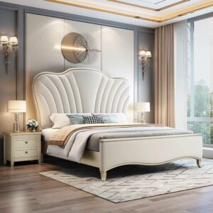 GIƯỜNG NGỦ BỌC NỆM NHẬP KHẨU VN-GNNK006