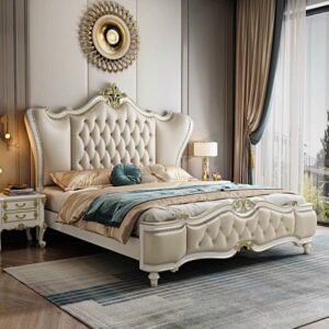 GIƯỜNG NGỦ BỌC NỆM NHẬP KHẨU VN-GNNK007