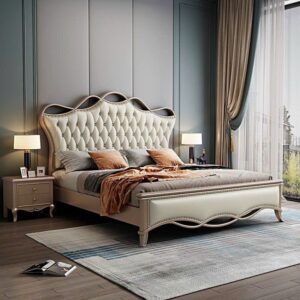 GIƯỜNG NGỦ BỌC NỆM NHẬP KHẨU CAO CẤP VN-GNNK005