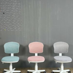 Alternative view of Ghế Học Sinh Chân Xoay Lưng Lưới VinaKids JS-1606