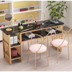 BỘ BÀN GHẾ NAIL - BÀN QUẦY SPA VN-DCOR404