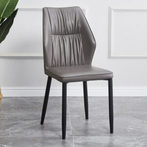 Alternative view of Ghế ăn bọc da Solix