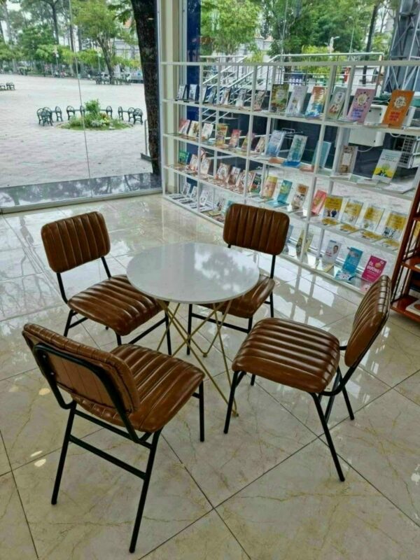 Ghế Cafe Lotte mặt nệm khung sắt VN-312