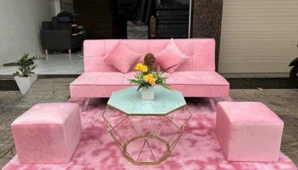 COMBO GHẾ SOFA KÈM ĐÔN VÀ BÀN TRÀ VNGH-201
