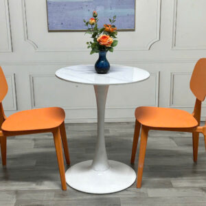 Alternative view of BÀN CAFE TULIP CHÂN SẮT MẶT ĐÁ TRÒN D60/D70/D80(cm)