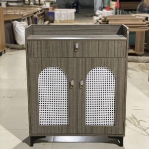 Alternative view of Tủ Giày Cánh Mây Chân Sắt  TG-M2C