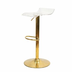 Alternative view of Ghế Quầy Bar Lưng Nhựa Trong Acrylic VNTT-631