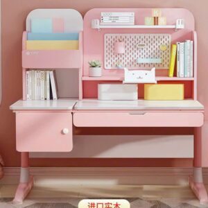 Bàn Học Sinh Thông Minh chống gù Vinakids VN-S13 size 60x120cm (chân bàn có bánh xe)