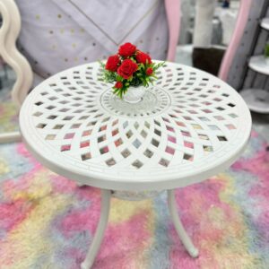 Alternative view of Bộ bàn tròn 4 ghế sân vườn nhôm đúc cao cấp VN-SV03