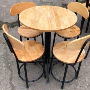 Alternative view of Bộ Bàn 4 Ghế Cafe VN-TĐ064