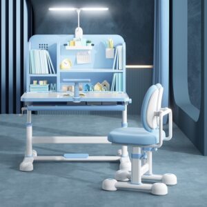 Bộ bàn ghế học sinh chống gù VinaKids Hana-16Plus (bàn và ghế có tay quay)