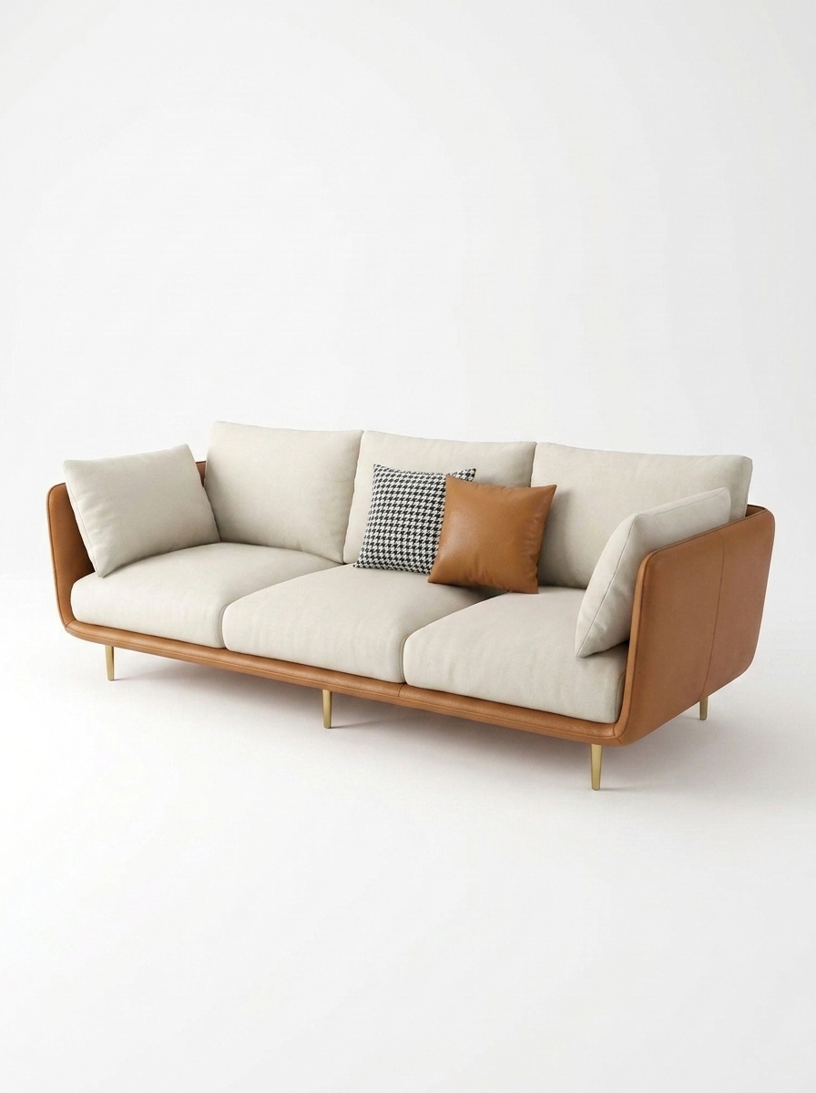 Ghế Sofa Băng Dài VN-SFB009A 3 Ghế Sofa Băng Dài VN-SFB009A