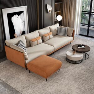 Ghế Sofa Băng Dài 2M Kèm Đôn VN-SFB007A