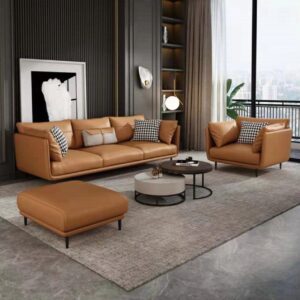 Bộ Ghế Sofa Băng Dài Kèm Đôn VN-SFB018
