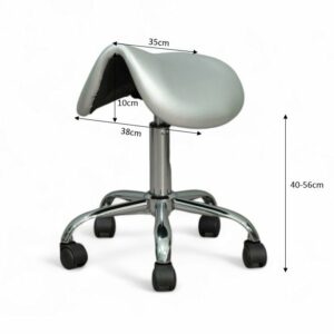 Alternative view of Ghế xoay nệm da simili PV-TT837