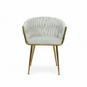 Alternative view of GHẾ CAFE-GHẾ ĂN SADIE CHAIR PV-TT658 MẠ VÀNG VẢI NHUNG