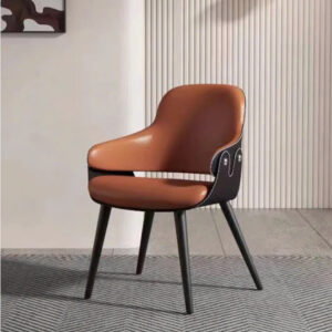 Alternative view of Ghế Cafe - Ghế Ăn Bonita Chair PV-TT339 Nệm Si Chân Thép Carbon