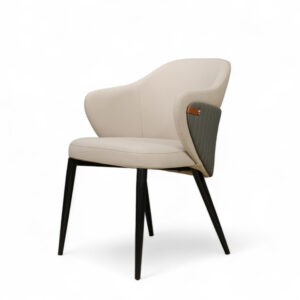 Ghế Cafe - Ghế Ăn Ellen Chair PV-TT355 Nệm Si Chân Thép Carbon