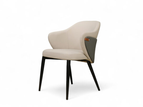 Ghế Cafe - Ghế Ăn Ellen Chair PV-TT355 Nệm Si Chân Thép Carbon