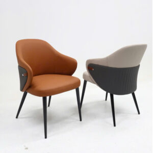 Alternative view of Ghế Cafe - Ghế Ăn Ellen Chair PV-TT355 Nệm Si Chân Thép Carbon