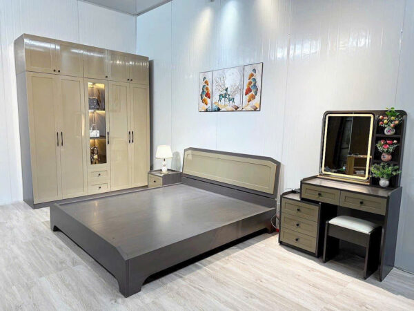 Combo giường tủ hiện đại cho phòng ngủ
