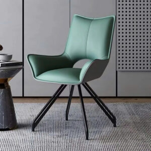 Ghế ăn bọc da chân xoay 360 độ GA-605VS