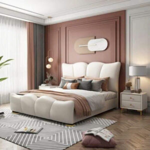 Giường ngủ gỗ công nghiệp bọc nệm VN-GN01368 