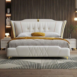 Giường ngủ gỗ công nghiệp bọc nệm VN-GN01668