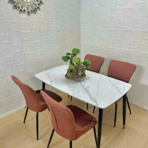 Alternative view of BỘ BÀN ĂN 4 GHẾ MẶT ĐÁ CERAMIC CAO CẤP VN0131