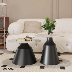 Alternative view of Combo Bàn trà mặt đá AG-AM07