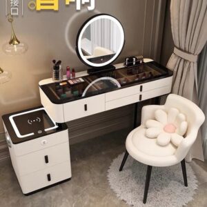 Alternative view of Bàn trang điểm cao cấp có loa, sạc, đèn led BTD-PV2817